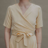 EWA Wrapblouse Butter