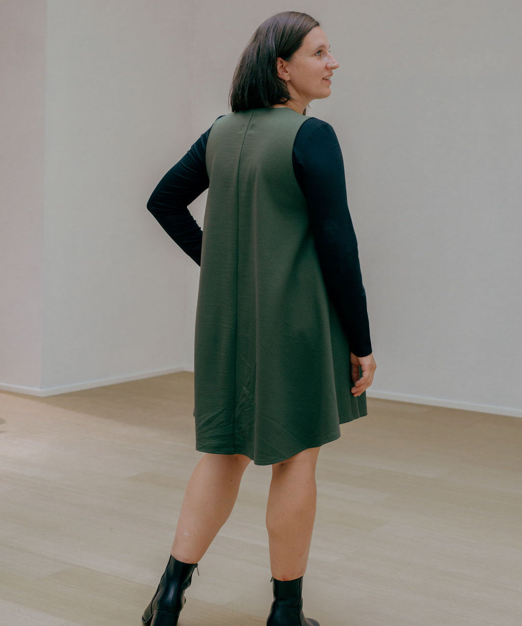 LUNA Dress Matcha