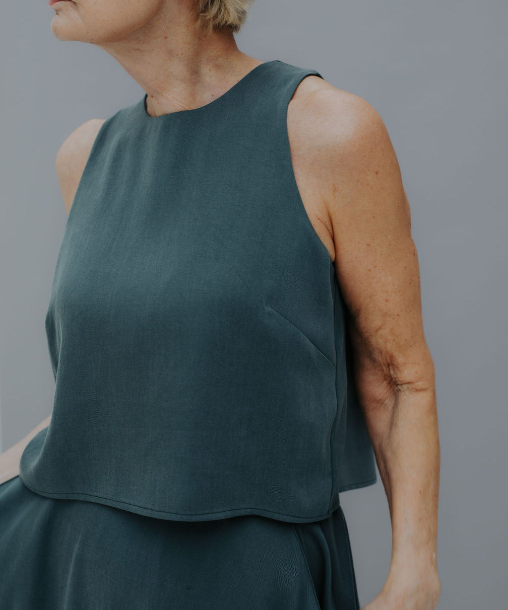 MARTHA Top Emerald
