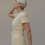 FIONA Wrapdress (reversible) Butter