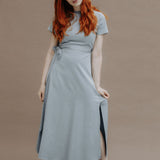 FIONA Wrapdress (reversible) Sky