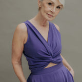 ELEA Top (reversible) Pansy Purple