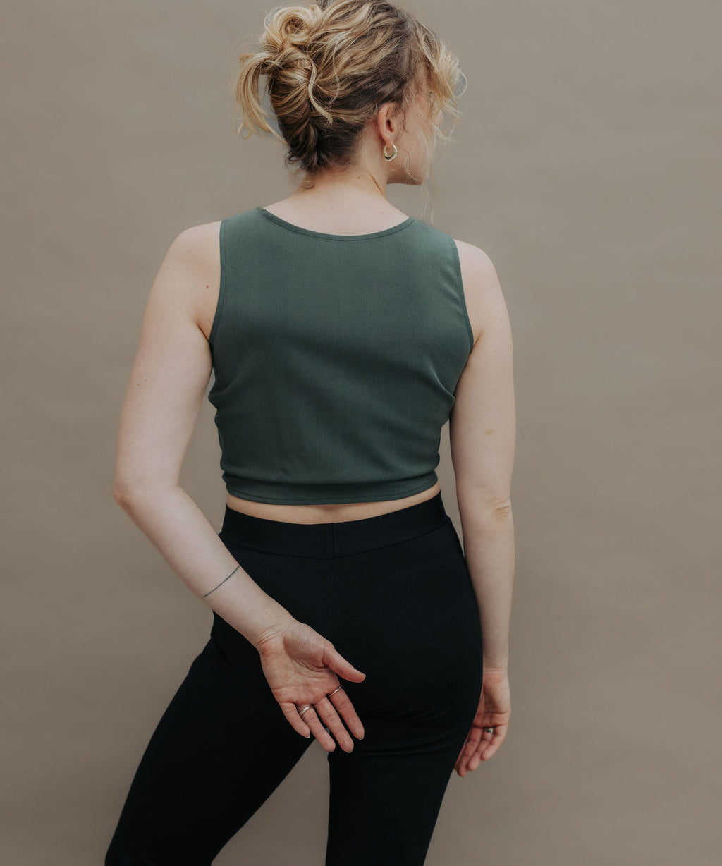 ELEA Top (reversible) Emerald