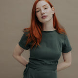 FIONA Wrapdress (reversible) Emerald