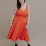 OLIVIA Dress Spicy Pumpkin