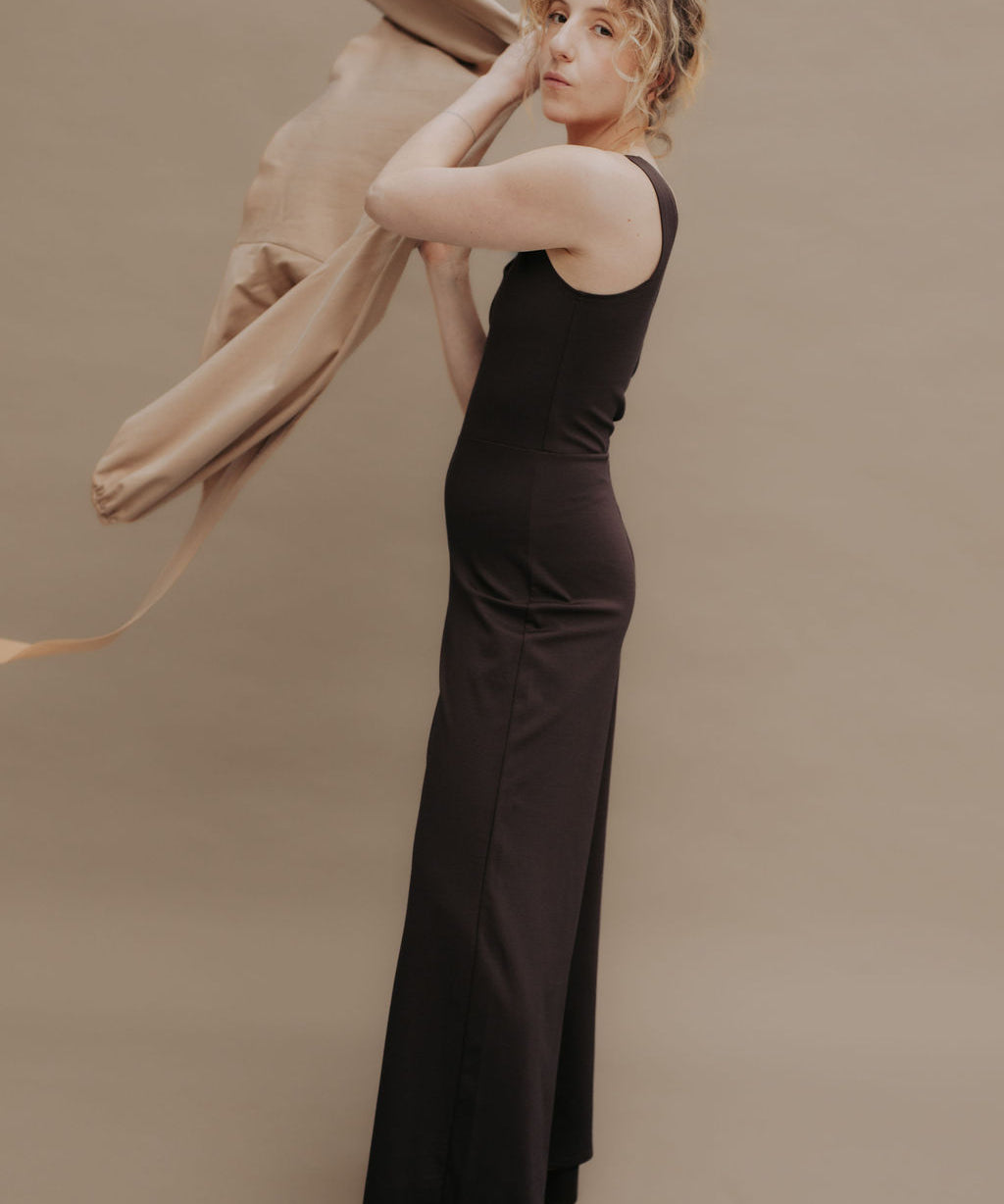 VIOLA Jumpsuit Espresso
