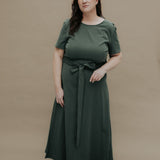 FIONA Wrapdress (reversible) Emerald