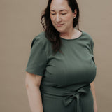FIONA Wrapdress (reversible) Emerald