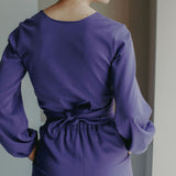 PAMINA Wraptop (reversible) Pansy Purple