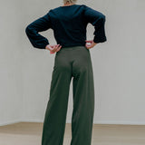 VIOLETTA Pants Matcha