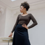 GRETA Longsleeve Espresso