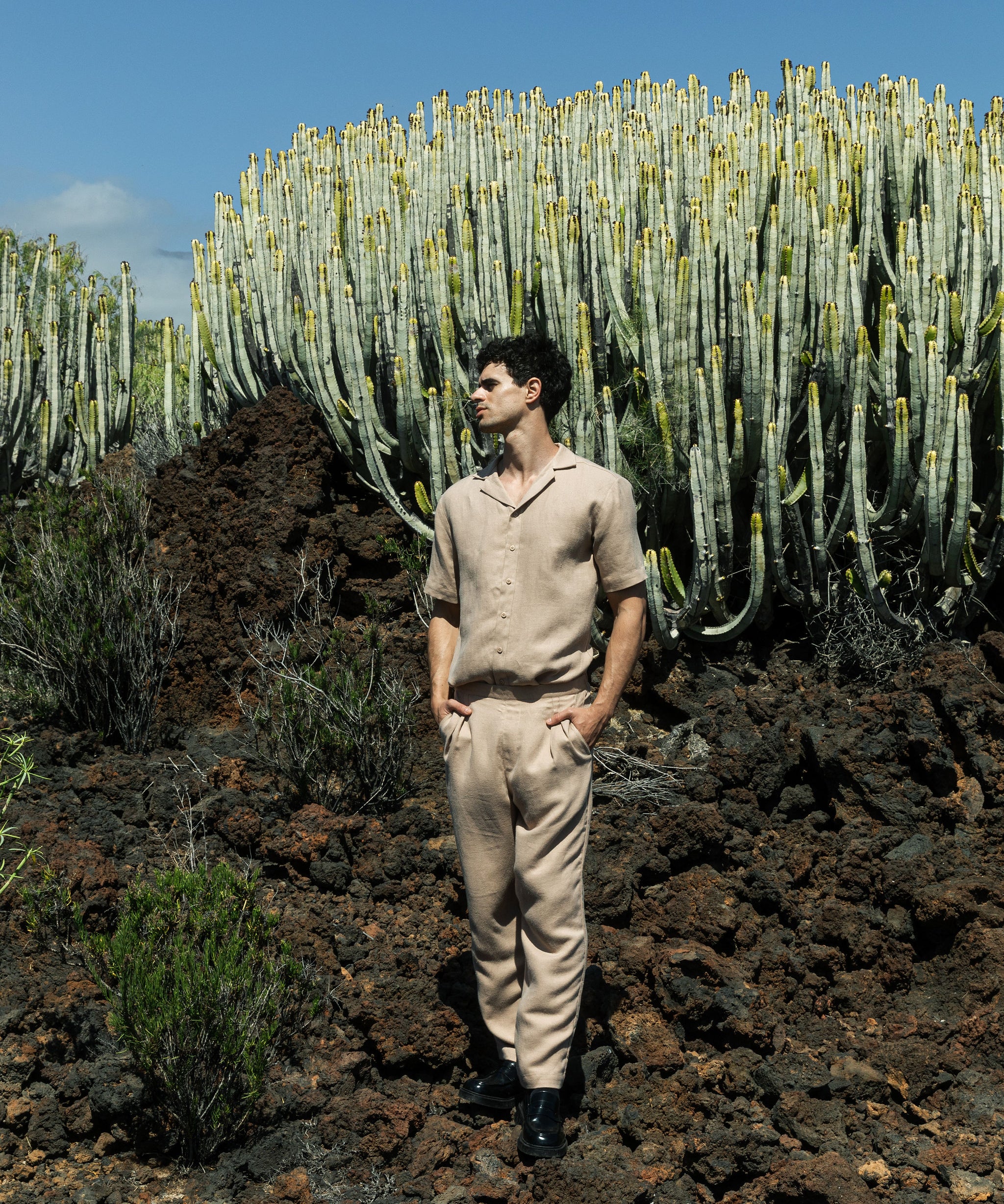 PAOLO Pants Sand